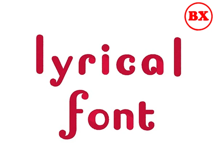 Lyrical Embrilliance Embroidery Font - Decorative Soft Letters - BX font
