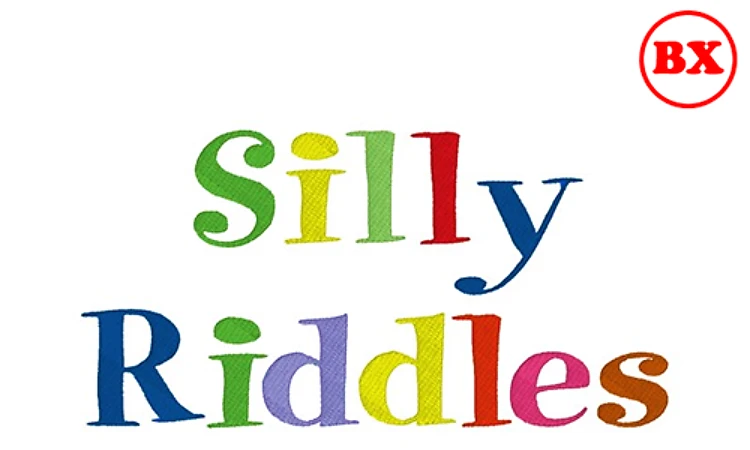 Silly Riddles Font Embrilliance