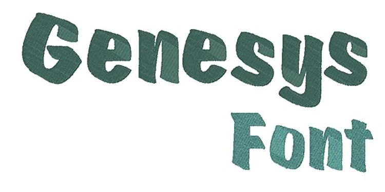 Genesys Font