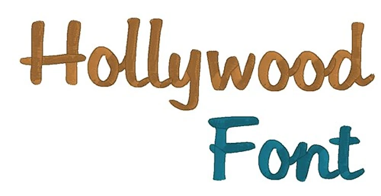 Hollywood Font