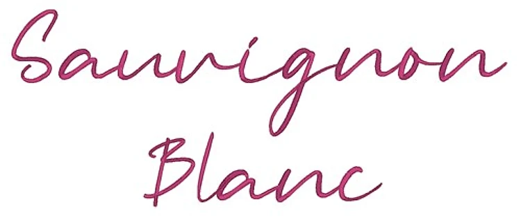 Sauvignon Blanc Font Embroidery Font - Elegant Handwriting Style - Home Format - PES, DST & 10 formats