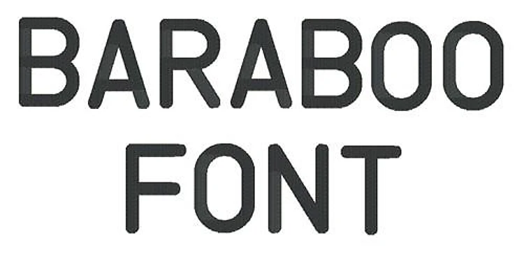 Baraboo Font Embroidery Font - Classic Block Typeface - Home Format - PES, DST & 8 formats