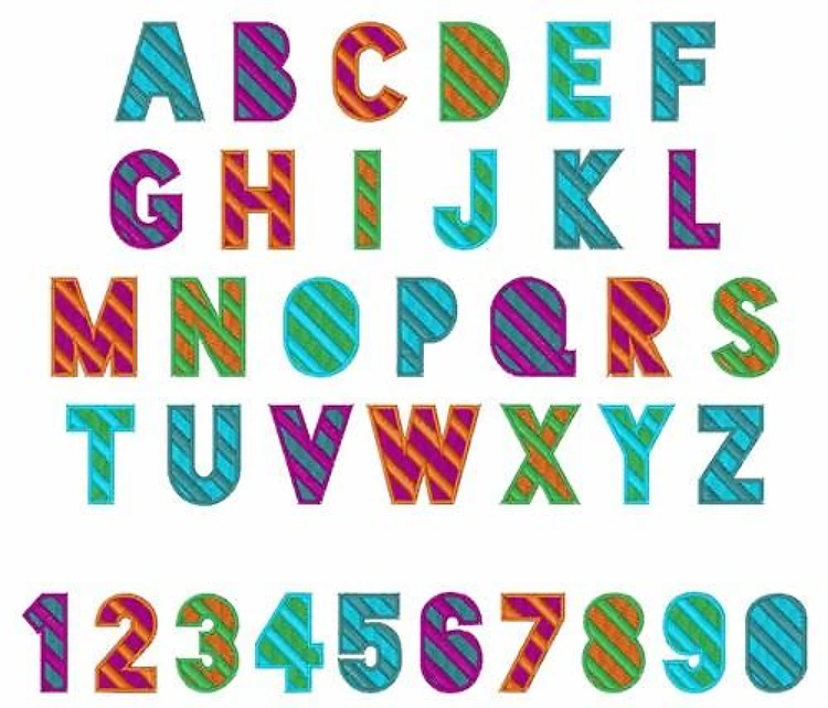 Kid Stripes Font