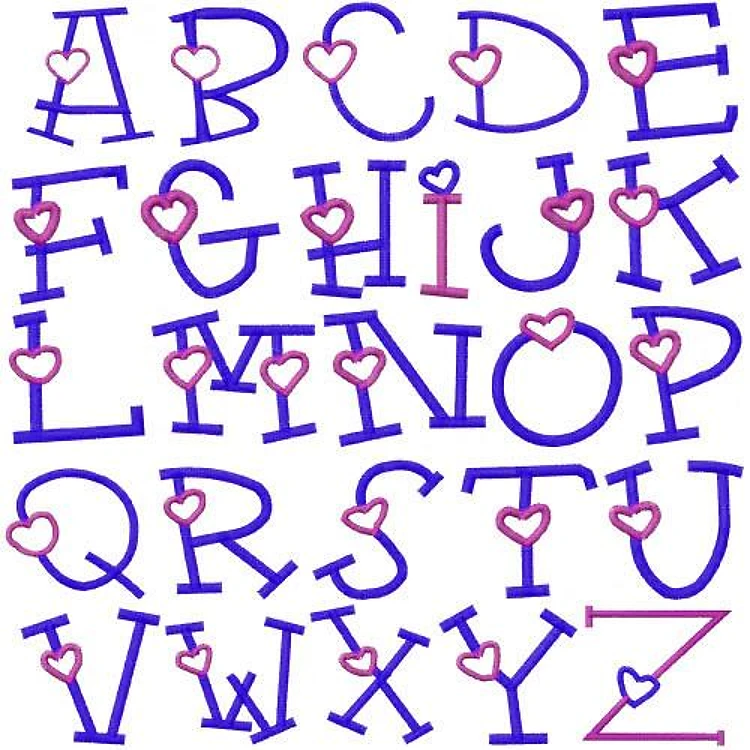 Curlz Monogram