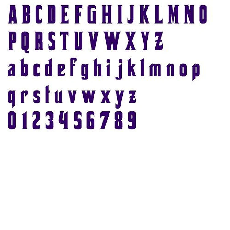 Don Corleone Alphabet Embrilliance