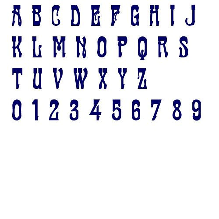 Cabaret Embrilliance Embroidery Font - Bold Decorative Lettering - BX font