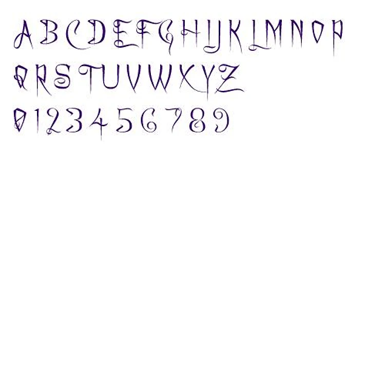 Charming Embroidery Font