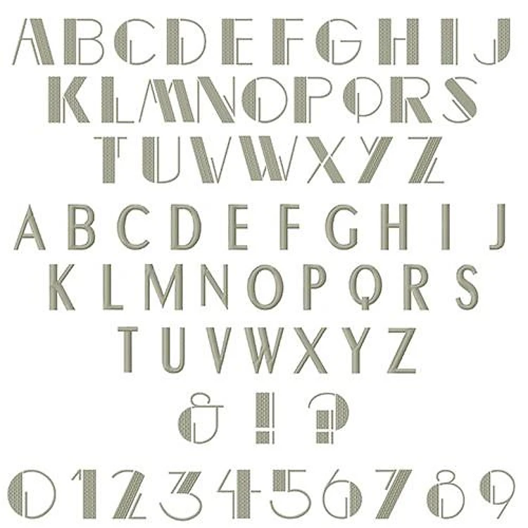 Art Deco Font