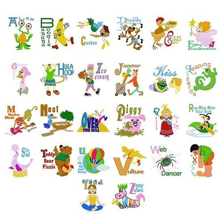 Funny Alphabet
