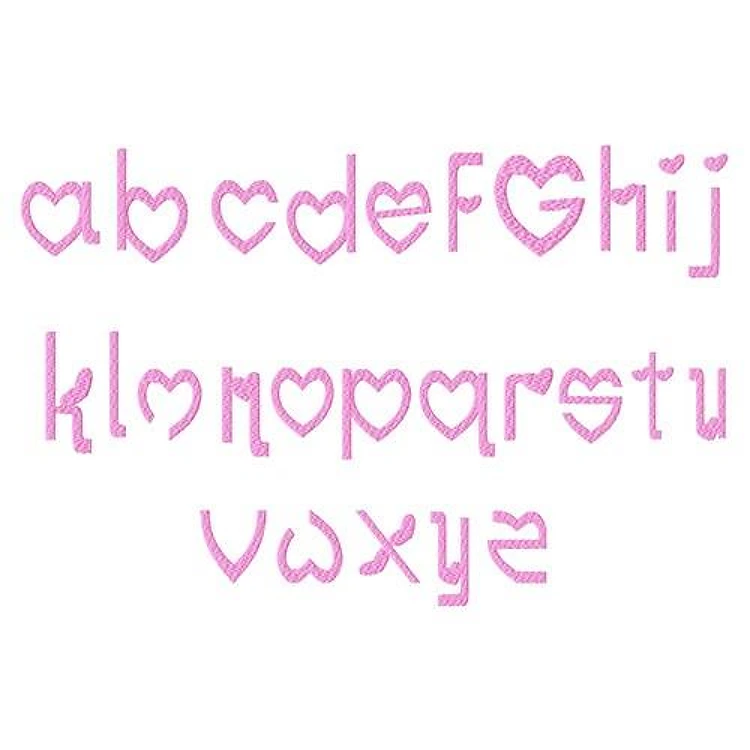 Little Hearts Alphabet
