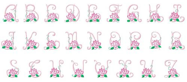 Rose Monogram
