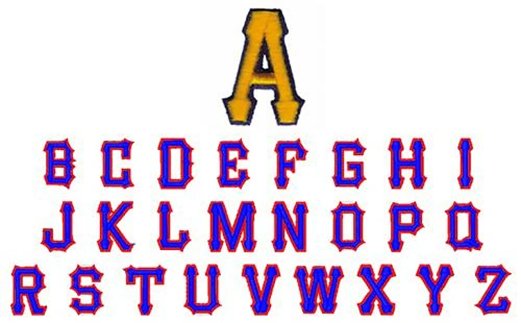 PUFFY FOAM ALPHABET Embrilliance