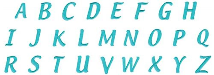 TEXTILE ALPHABET