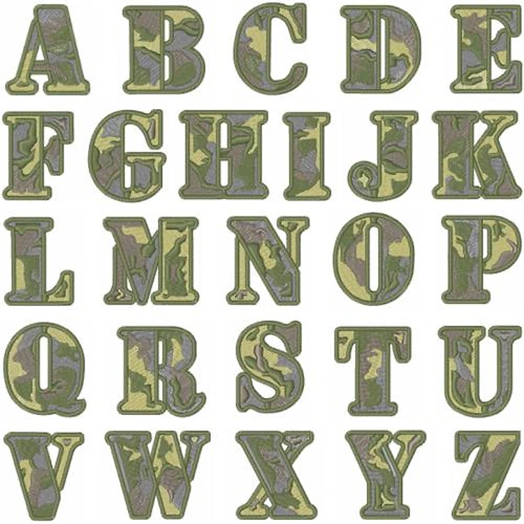 Camouflage Font