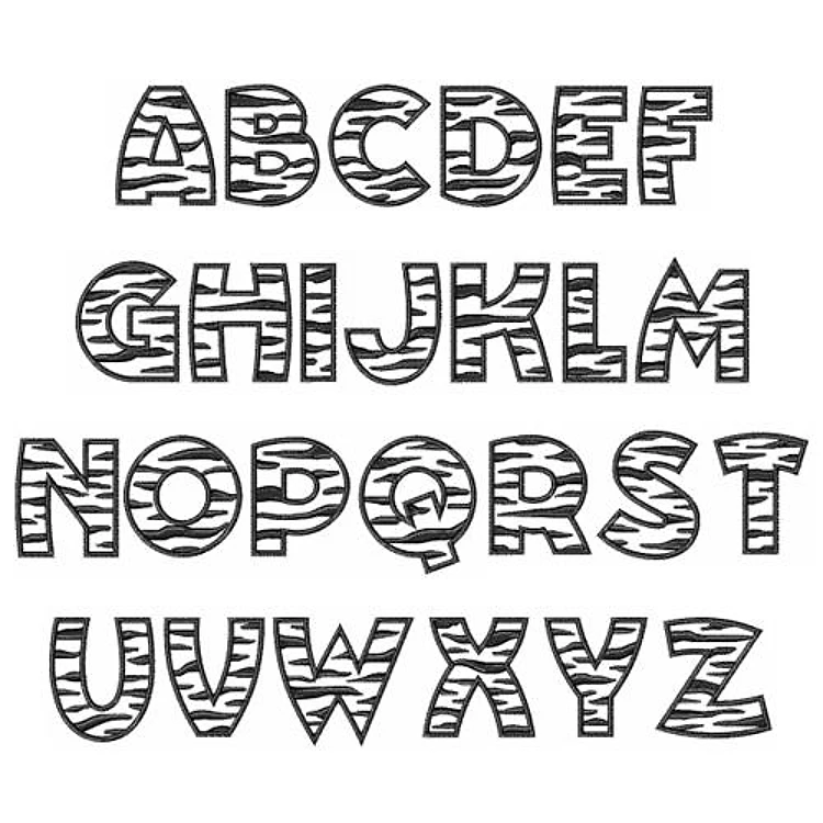 Zebra Font