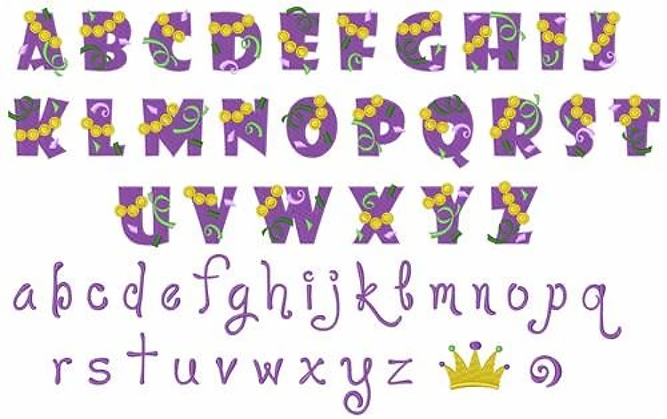 Mardi Gras Alphabet