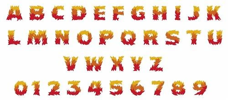 FIRE FONT