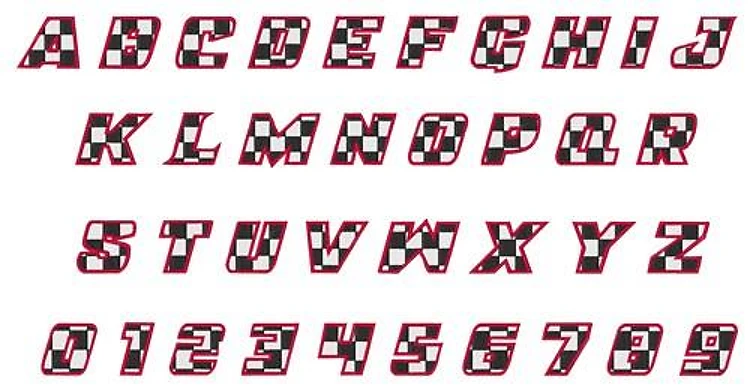 RACING FONT