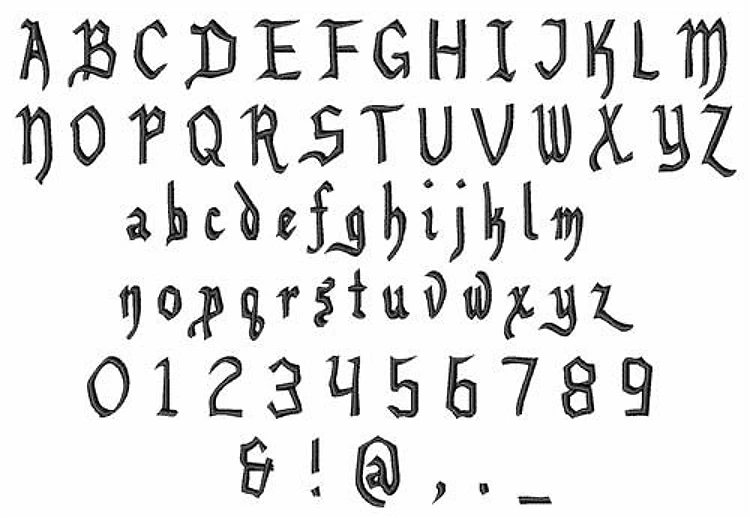 Halloween Font