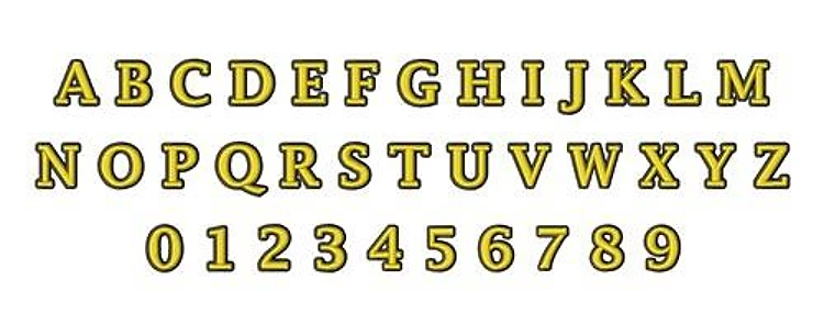 Puffy Foam Alphabet 2