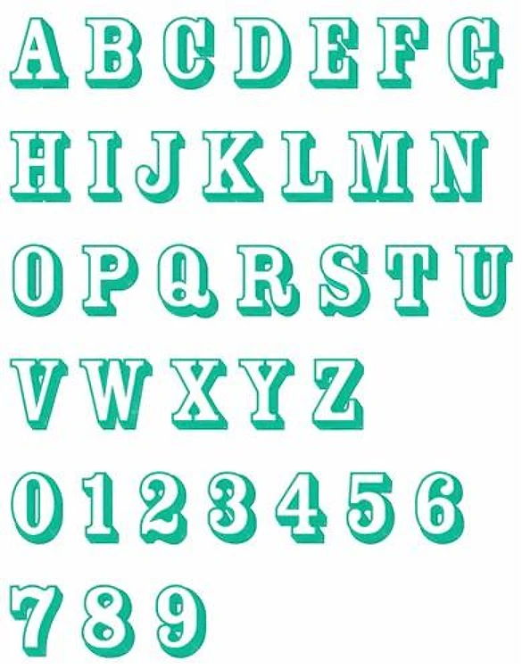 OPEN SHADOW FONT
