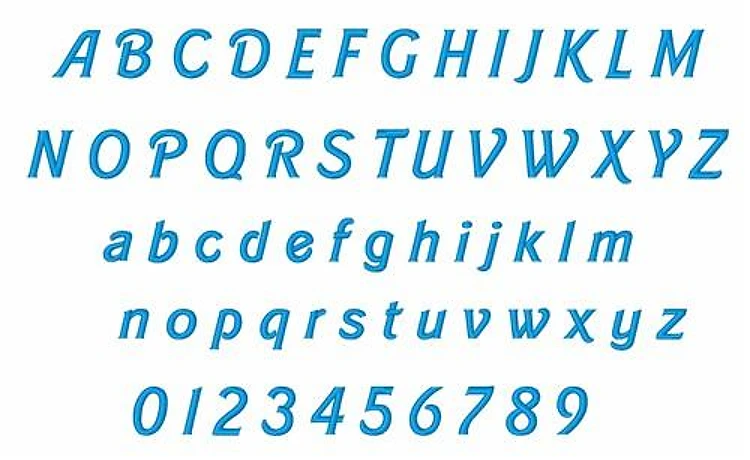 Simply Pleasing Italic Font