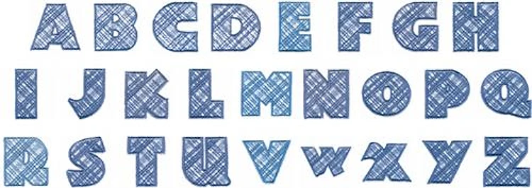 PLAID ALPHABET