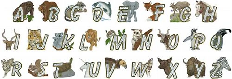 WILDLIFE ALPHABET