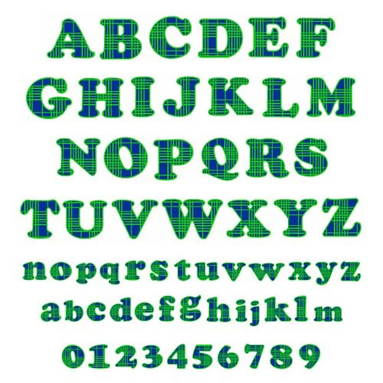 Plaid Font