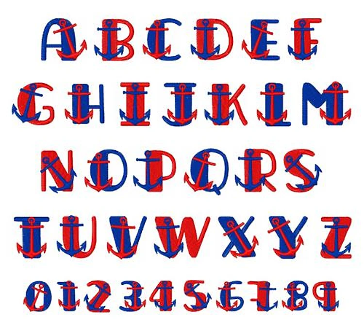 Nautical Font