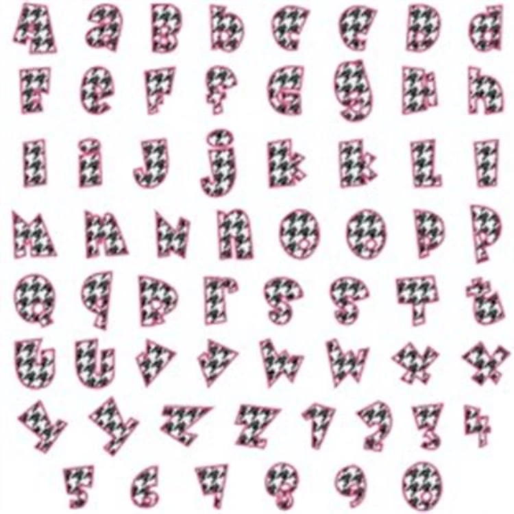 Houndstooth Font