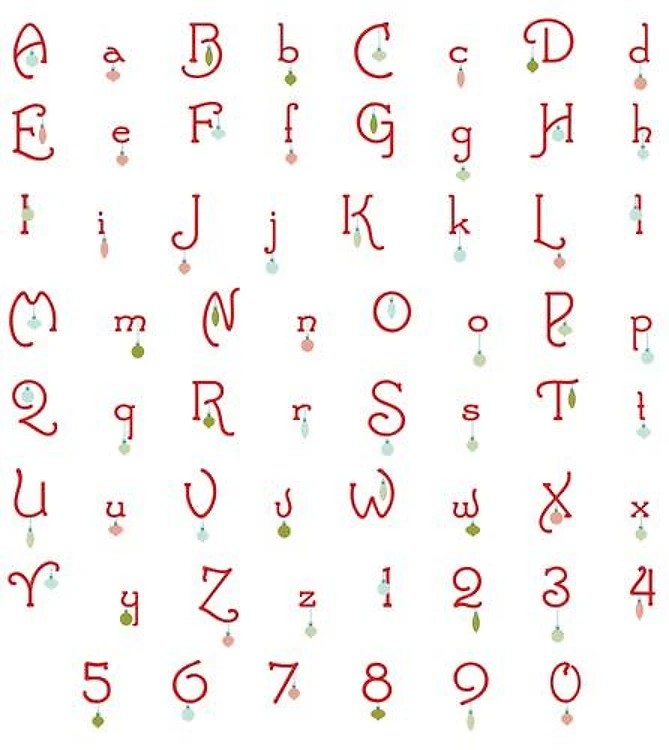 Christmas Holiday Font