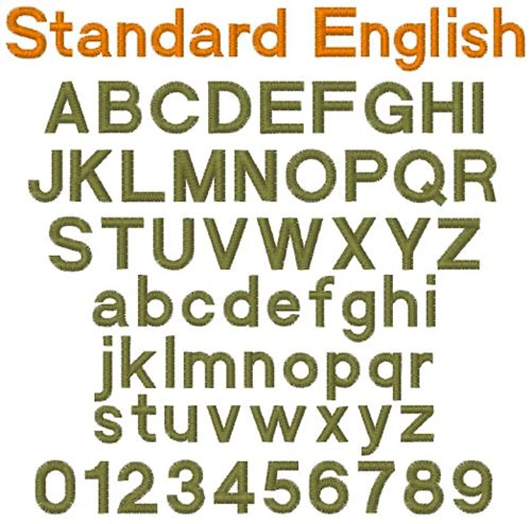 Standard English Embrilliance