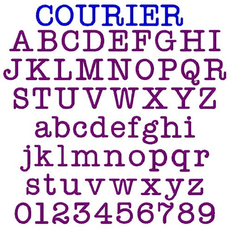 Courier Embrilliance