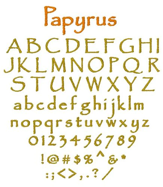 Papyrus Embrilliance