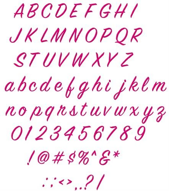 House Script Fonts