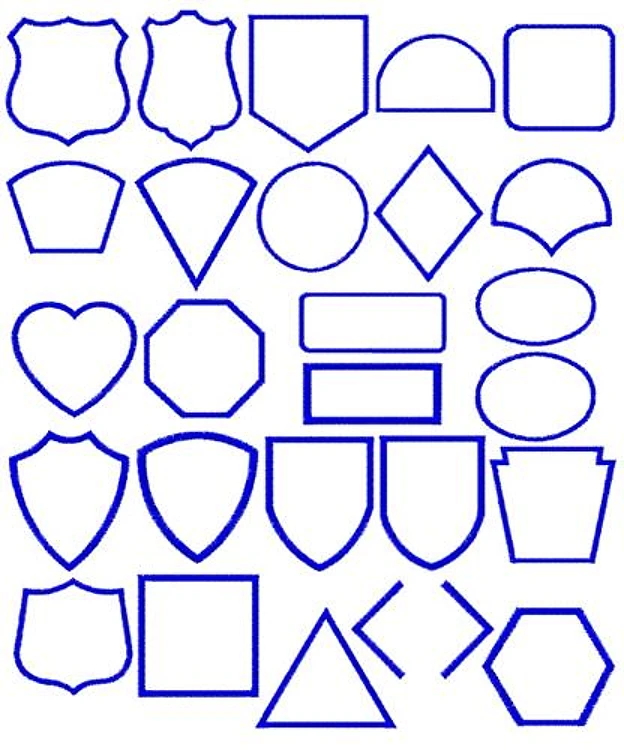 Shapes and Borders Cap