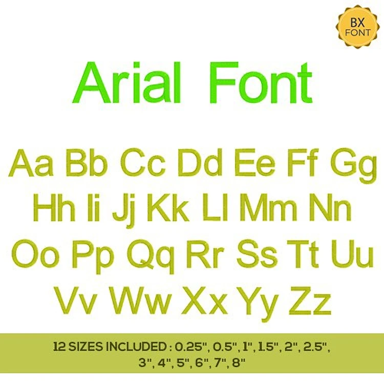 Arial Embrilliance
