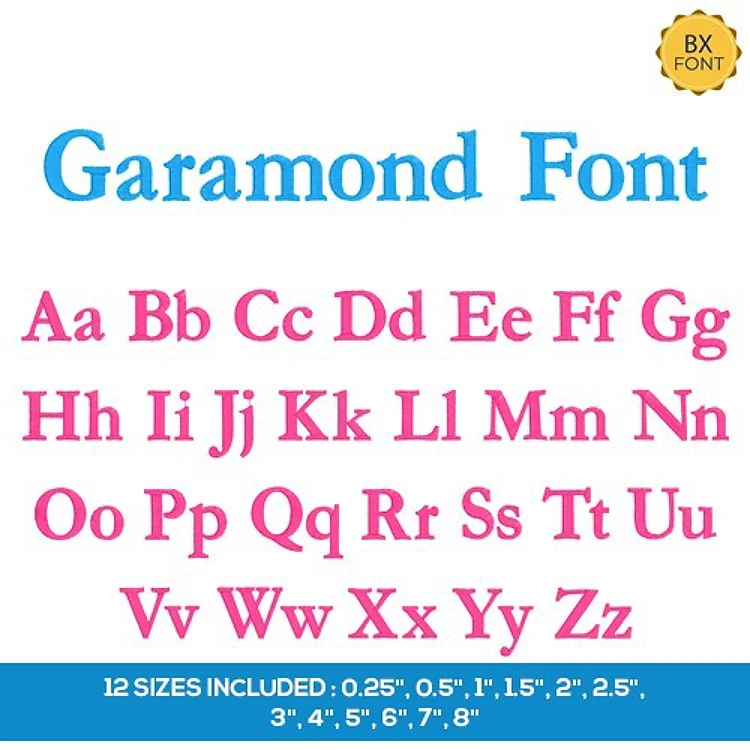 Garamond Embrilliance