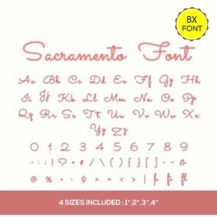 Sacramento Font