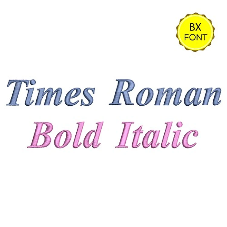 Times Roman Bold Italic Embrilliance