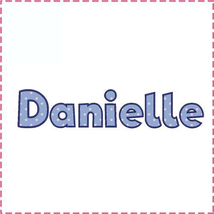 Danielle Applique Font