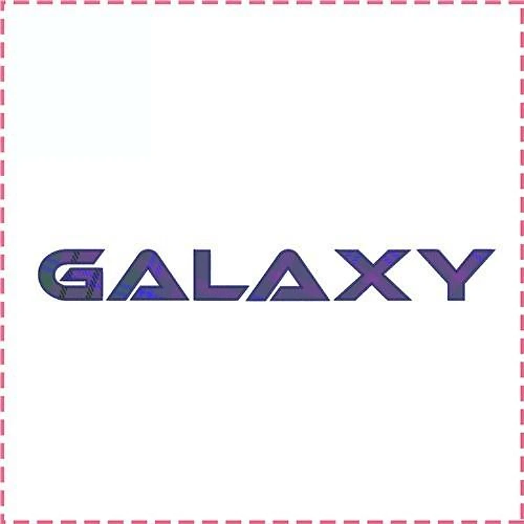 Galaxy Applique Font - Bold Angular Design - PES, DST & 8 formats