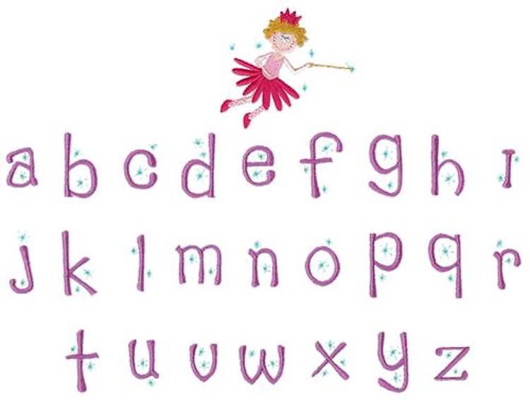 Fairy Alphabet Embrilliance