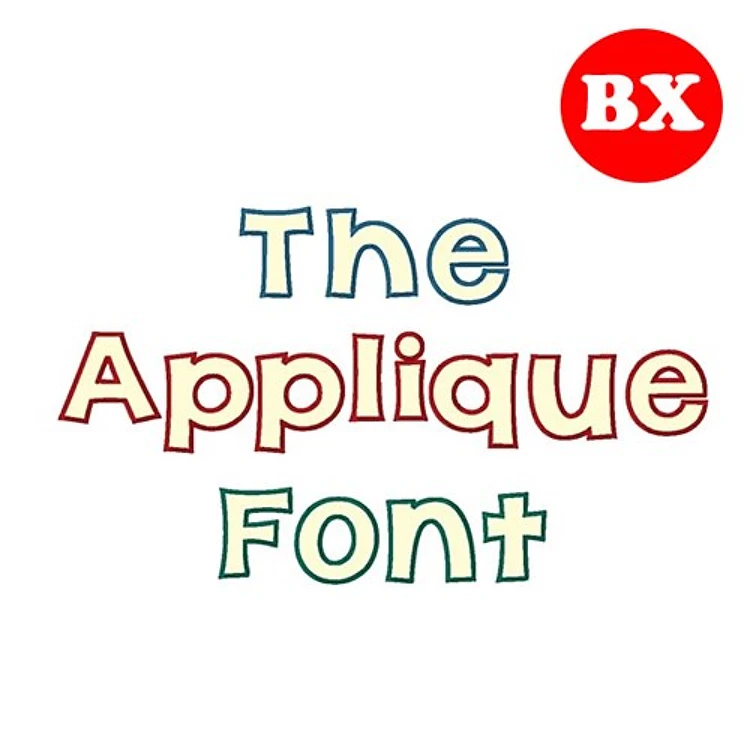 The Applique Font Embrilliance