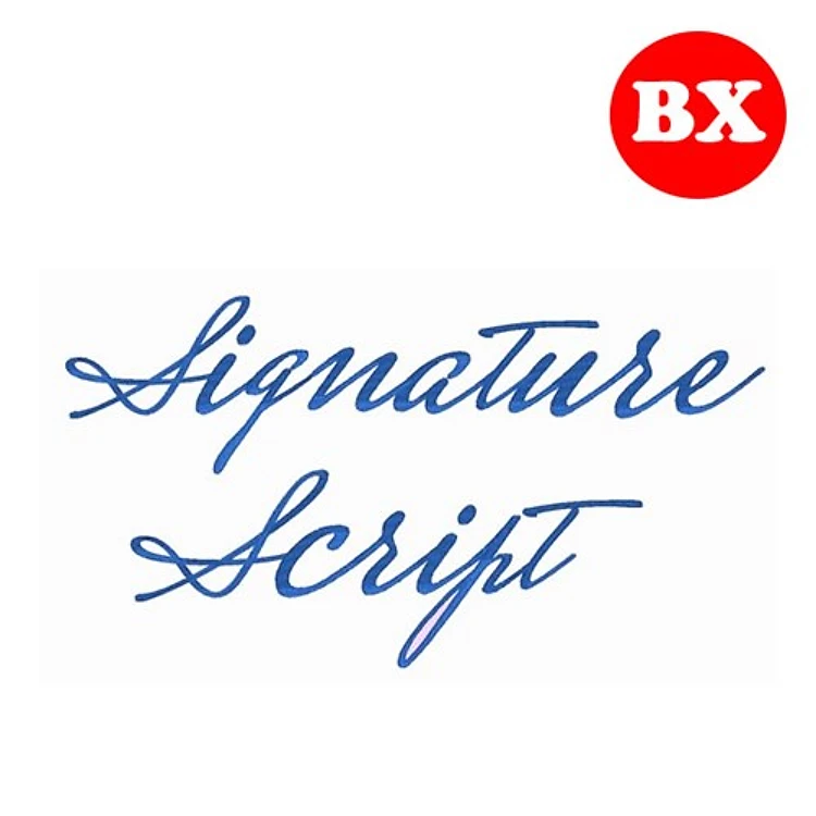 Signature Script Embrilliance Font