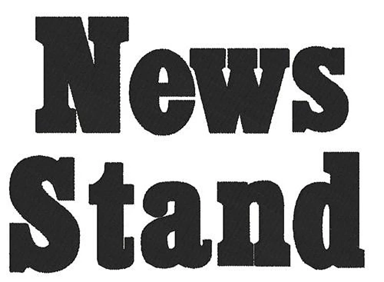 News Stand Embroidery Font - Bold Block Lettering - Home Format - PES, DST & 9 formats