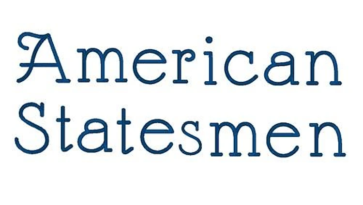 American Statesmen Embroidery Font - Classic Block Style - PES, DST & 8 formats