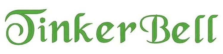 Tinkerbell Font Embroidery Font - Whimsical Flowing Script - Home Format - PES, DST & 9 formats