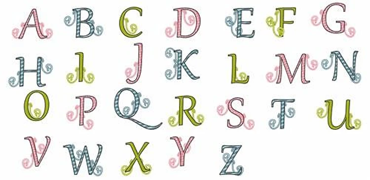 Baby Swirl Font